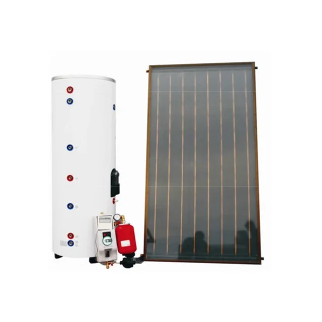 Flat Plate Solar Panel Collector High Efficiency Blue Titanium for Solar Water Heater Solar Flat Plate Collector