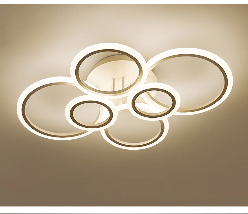 Simple Modern Creative Personality Home Hall Dining Room Bedroom Room Lamp LED Ceiling Light