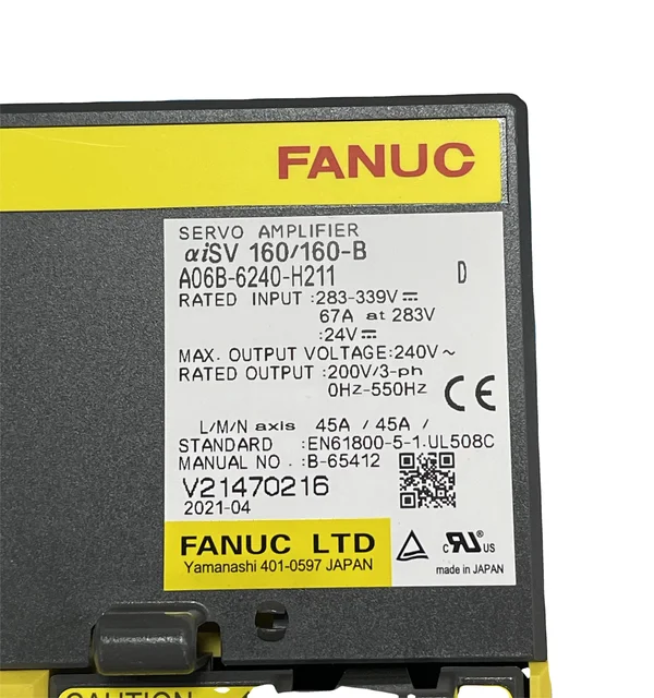 A06B-6240-H211 New CNC Japan Original Fanuc Servo Drive A06B-6240-H211