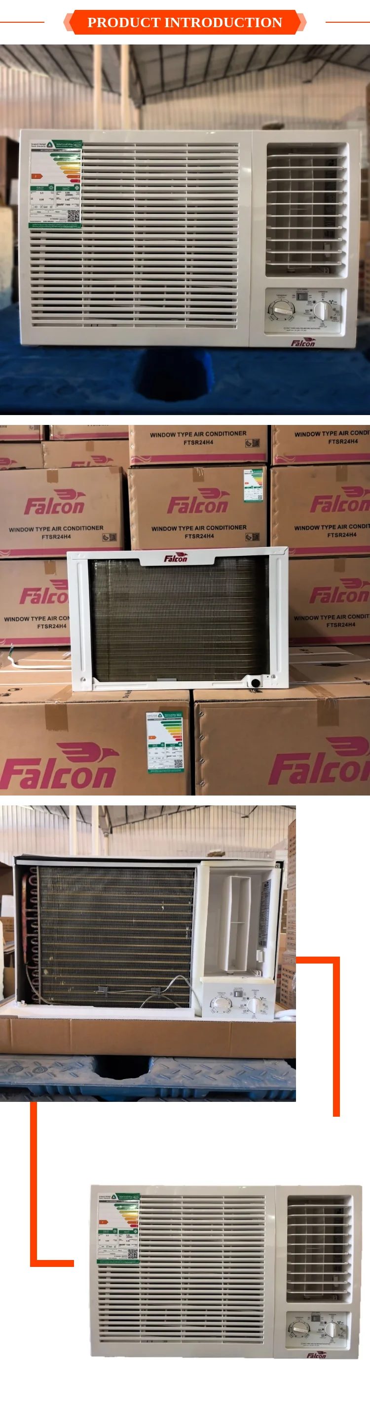 Window Air Conditioner, 220V~50/60Hz, 3HP, R410A - detail 6