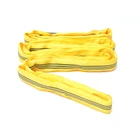 Round EU Standard 3 T High Tenacity Polyester Round Webbing Slings For Transportation Application