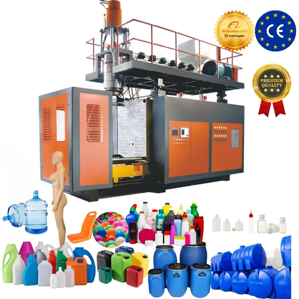 Extrusion Plastic Blowing Moulding Machine Fully Automatic High Speed