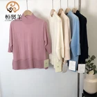 Knitted Woman Knit Sweater Woman Wool Sweater Cable Pullover Knitwear Sweater