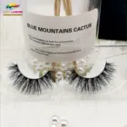 100% Eyelashes Wholesale 100% 3d Mink Eyelashes False Lash Vendor With Customized Package