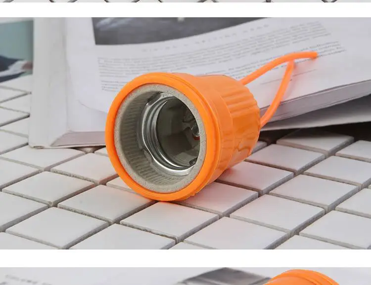 Outdoor Lighting Fitting E27 Socket Bulb Base Diy Waterproof Lamp