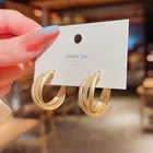 Earrings Wholesale 2021 Women Korean Style Fashion 925 Silver Needle Earrings