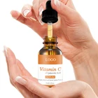 Skin Oem Odm High Quality Animal Cruelty Free Vitamin C Hyaluronic Acid Serum For Face Dark Spots Dull Dry Skin