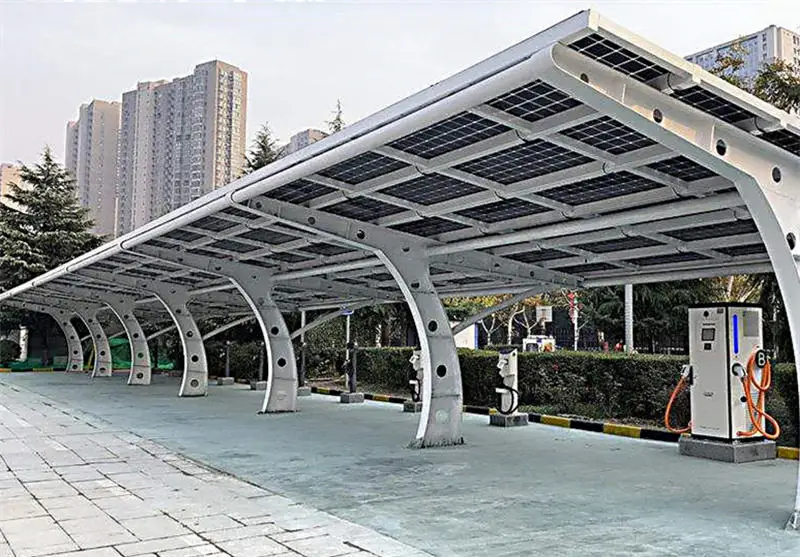 Solar Electric Car Charging Station Dc Ev Fast Charger For Home Use Floor Mounted Ev Solar Dc