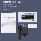 Audio Tv Splitter Audio Factory Price DTECH HDTV HD Signal 4K*2K 60hz Audio Video 1x2 HDMI Splitter For TV