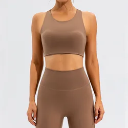 Yoga Workout Clothing For Women Soft Deportiva Fitness & Yoga Wear Quickly-Dry Leggings Sportswear Girls' Clothing Set