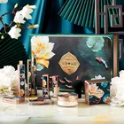 Chinoiserie Makeup Charm Of Lotus Makeup 10PCs Set BB Cream Lipstick Eyeliner Eyebrow Pencil Highlight Blush