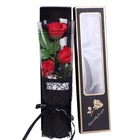 Soap Flowers Flower Wholesale Custom Trendy Decorative Soap Flowers Boxes Soap Flower Bouquet 2020