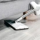 Hand 360 Degree Swivel Superfine Fiber Stainless Steel Hand Free Clean Flat Mop