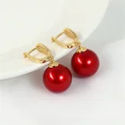 Rhinestone Crystal Hoop High Quality 5cm Gold Plated Rhinestone Big Round Crystal Diamond Hoop Earrings