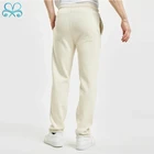 Cotton Custom 100% Cotton Soft French Terry Straight Leg Beige Sweatpants For Men