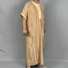 Clothing Hot Selling New Coming Moroccan Men Clothing Stripe Embroidered Caftan 2021
