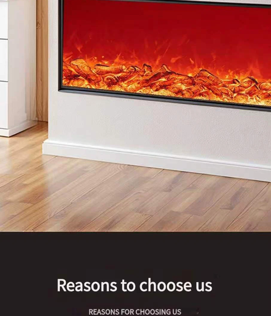Customelectronic Fireplace, LED, Wall - detail 6
