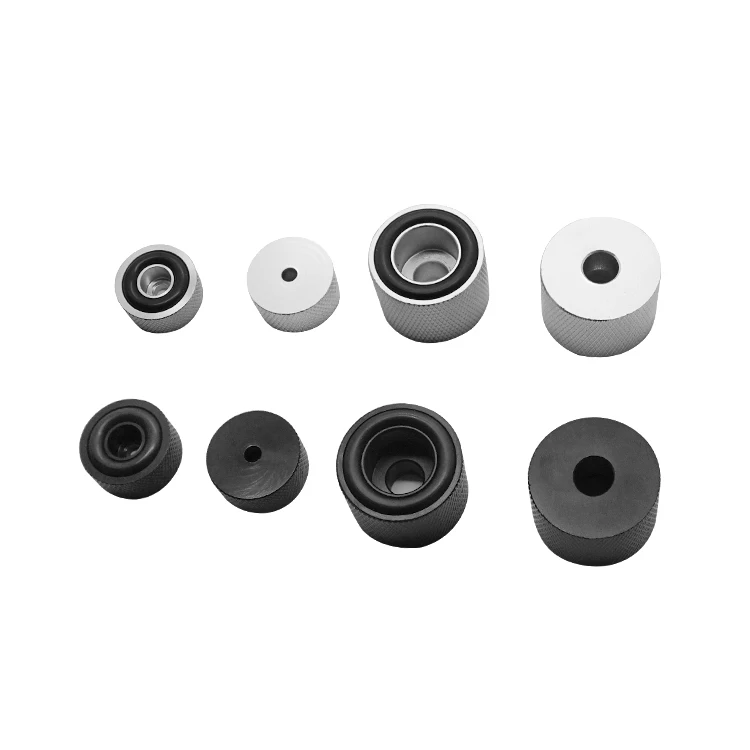 203040 Aluminum Profile Foot Pad Precision Machining Foot Connector Shockproof and Anti slip Pad Support Foot Cup manufacture