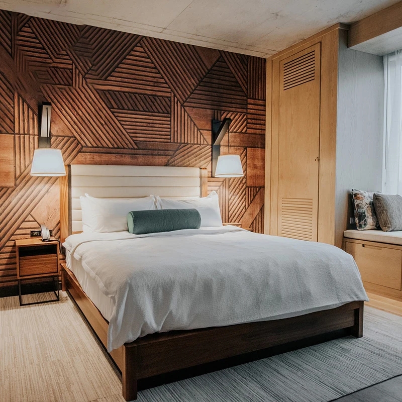 Factory direct custom modern design wooden hotel furniture hotel room furniture sets and hotel furniture bed room sets