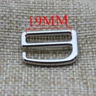 Bra Clasp Bra Clasp 19mm Silver Bra Buckle 9 Shape Sliders Hooks Bra Clasp