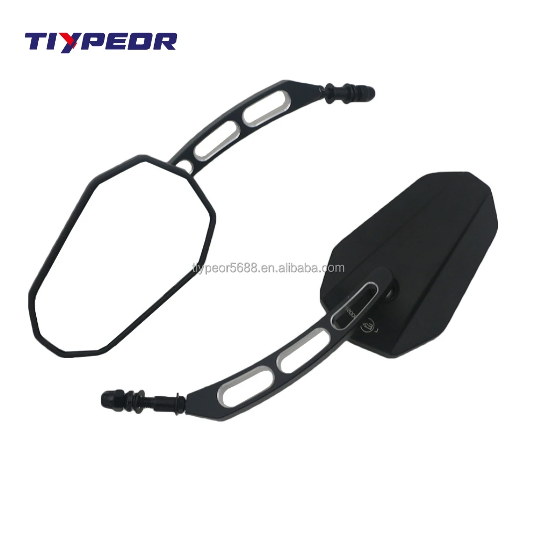 product tiypeor wholesale price universal motorcycle mirror rearview with e mark for scooter moped street bike back view mirror-6