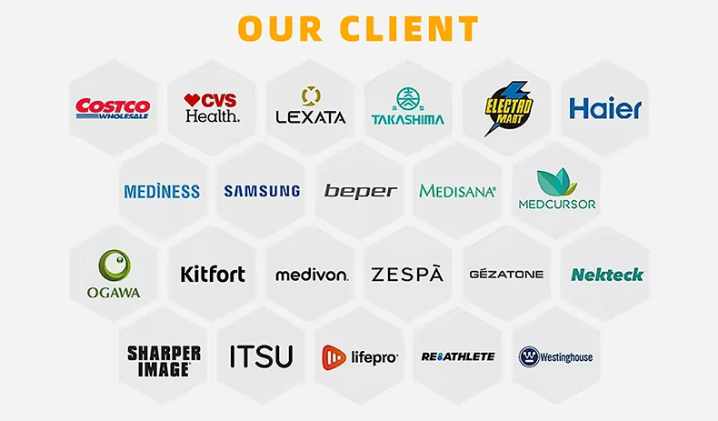 2024 New Design Hot Compress Neck & Shoulder Massage Equipment 5D Rotation Kneading Cervical Massage Pillow Deep Tissue Relax