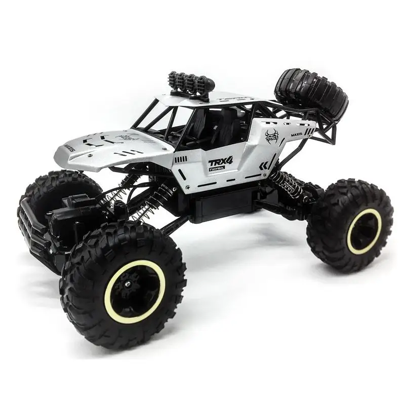 Climbing Car 4WD Remote Control Crawler 2.4G Radio Remote Control Trucks TRX4 Big Alloy Electric AA Supercharger Rc Car Charger