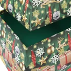 Tree Paper Custom Logo Christmas Tree Shaped Festival Empty Paper Boxes For Gift Pack