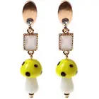 Cz Earrings New Arrival Hot Selling High Quality 16k Real Gold Cz Studs Earrings Plated Earrings
