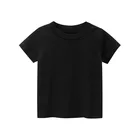 Blank Kids T-shirt Kids What Why Knitted Blank Style Baby Cotton Plain Clothes Custom Kids T Shirt Printing