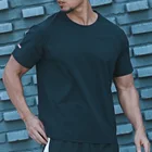 Mens Active Quick Dry Plus Size T Shirts Athletic Running Gym Workout Short Sleeve Tee Tops Bulk