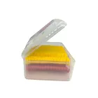 Picks Color High Quality Individual Wrapped Nylon Dental Floss Picks Color Child Floss