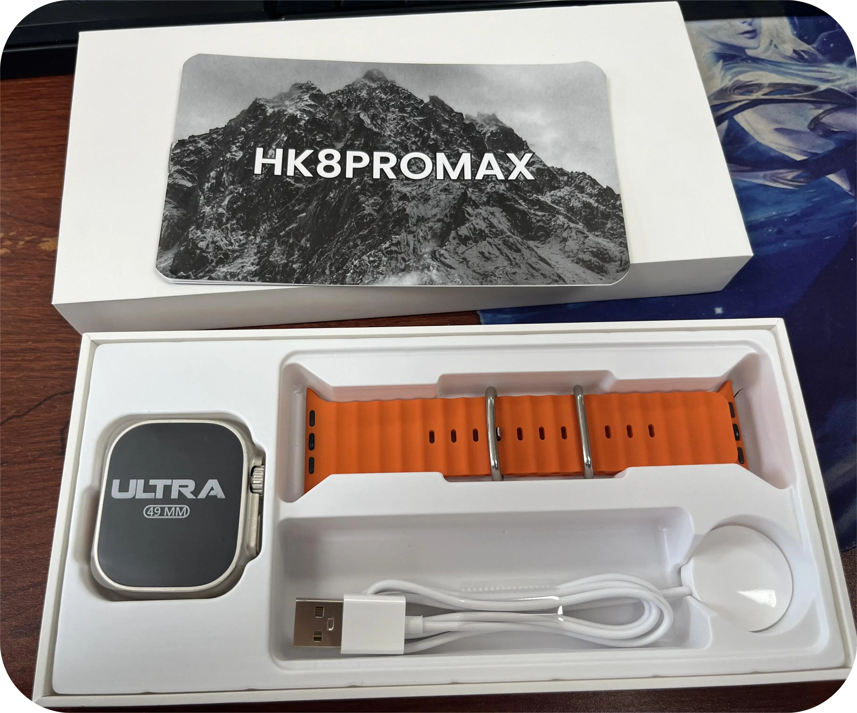 Hk8 Pro Max Amoled 2.02 Inches Smartwatch Ultra Best Screen Reloj ...