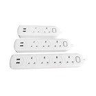 Electrical Plug Electric Multi Plug Usb Socket 13A Electrical Multi Plug Socket With Fused And Dual USB Port 220