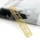 custom stainless steel brass silver gold book marks metal
