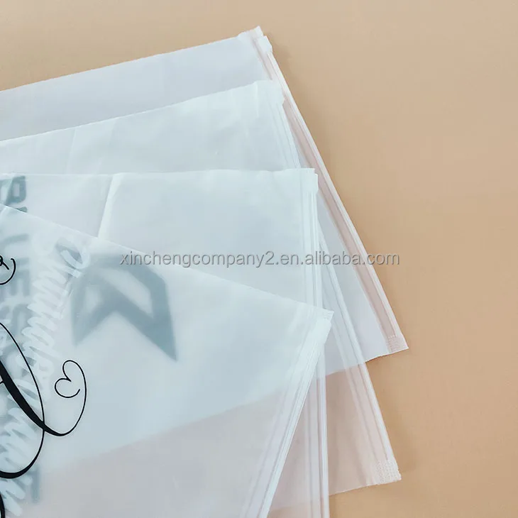 Customized Biodegradable Frosted Sealing Zipper Lock Bag Packaging Bags