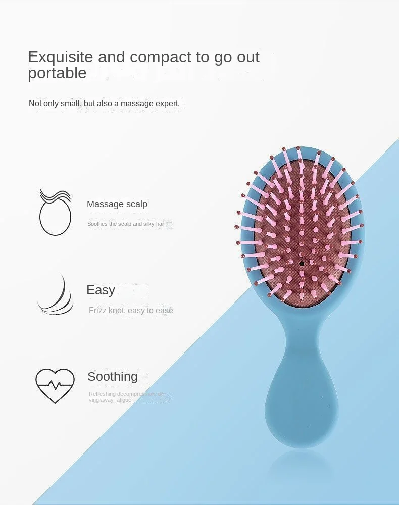 Wholesale Macaron airbag Comb, Student Carry on Hair Comb, Women's Portable air Cushion Comb, Massage Comb supplier