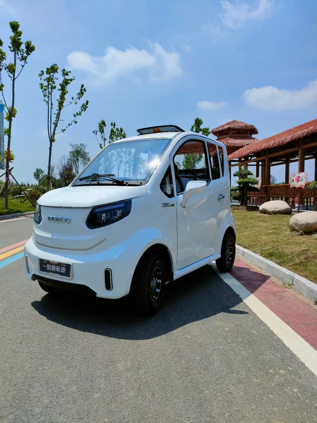 SAIGE EGGOO EEC COC 60V 100km Range Electric Mini Car
