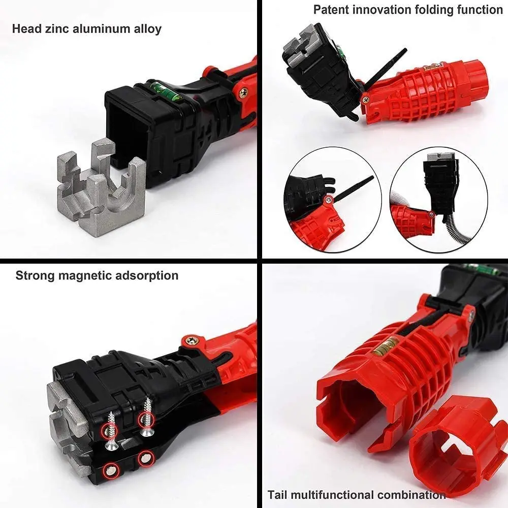 18 In 1 Flume Wrench For Sink Faucet Antislip Kitchen Sink Repair