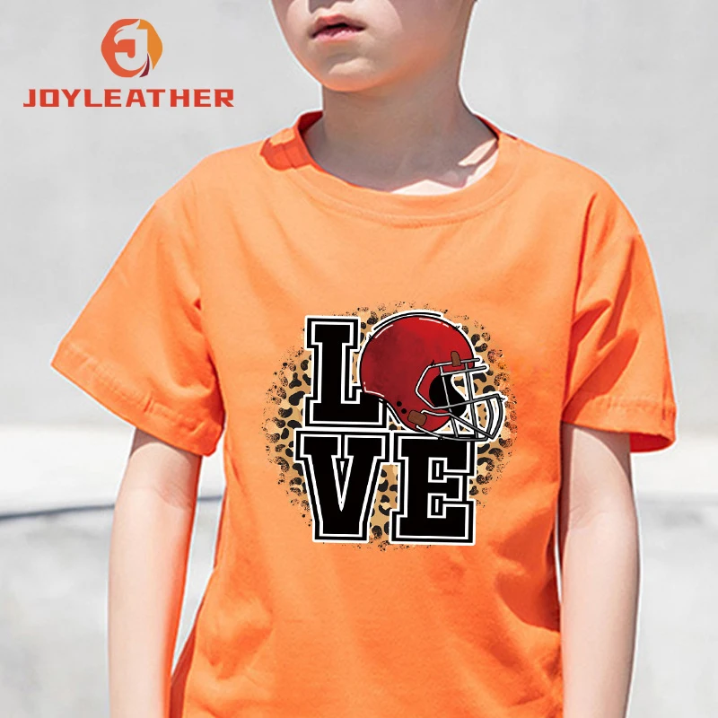 DIY Waterproof Rugby Full Color Iron On High quality Heat Transfer For Clothes T-shirt