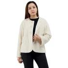 Overcoat Coat Women Faux Fur Overcoat Ladies Fall Winter Warm Korean Slim Fit Casual Woolen Clothes