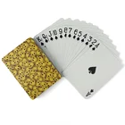 Poker Low MOQ Custom Logo Waterproof Paper Plastic Game Pvc Poker Playing Card
