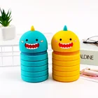 School Pencil Pencil Cases School New Product Folding Large Capacity Girls School Creative Cartoon Pencil Case