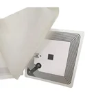 Chip Tracking Hf Rfid Tags 40*25mm 13.56MHz HF RFID Tag ISO15693 I CODE X Chip RFID Library Tag For Book Tracking