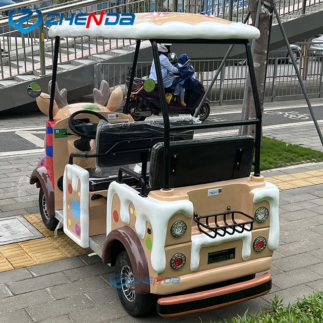 Zhenda 6 Seater Golf Carts With Professional Meter New Off Road