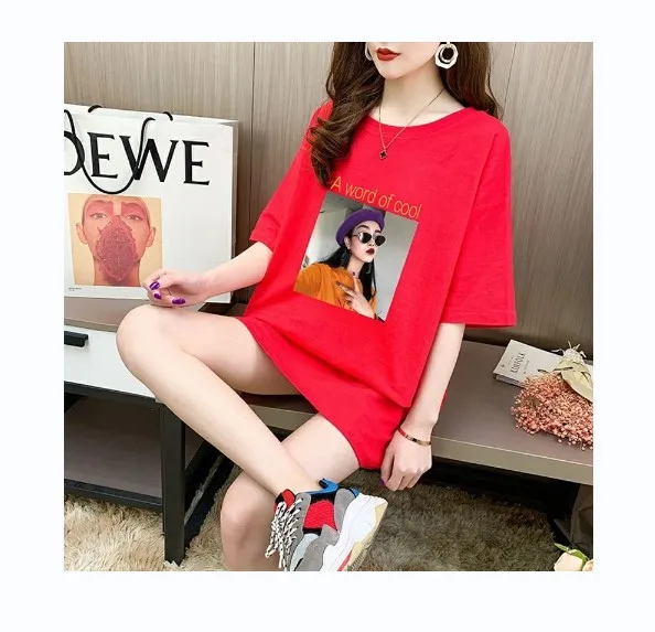 Wholesale China Factory new arrival graphic high stability ladies leisure knit t-shirt sets women's t-shirts 2022