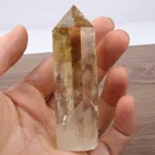 Point Wholesale Natural Obelisk Reiki Gemstone Wands Citrine Healing Crystal Point