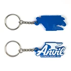 Key Pvc 3d Keychain Custom Rubber 3D Soft Pvc Keychain Plastic Customized Name Keychain Pvc Rubber Key Chain