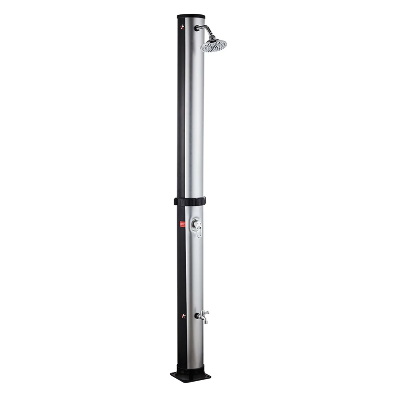 Environmental Protection Energy Saving Large Capacity PVC Outdoor Garden Solar Shower Column