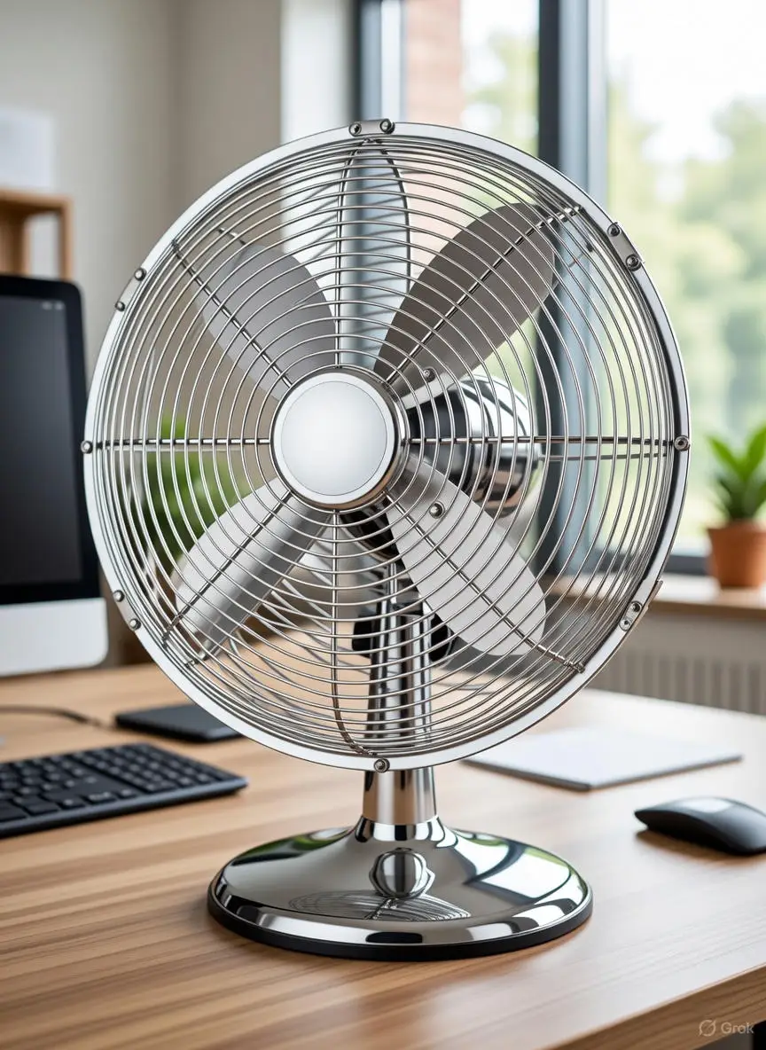 Antique Metal Desk Fan, 40W - detail 2